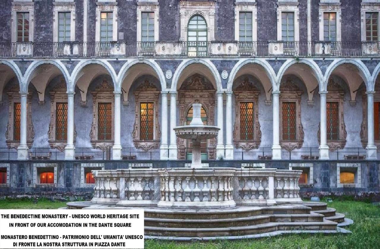 Benedettini - Exclusive Apartments & Monastery View คาตาเนีย ภายนอก รูปภาพ