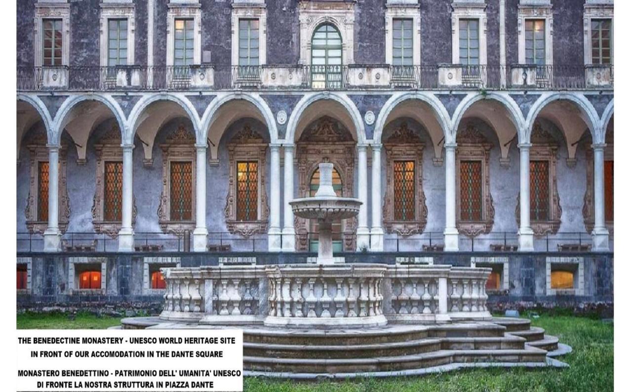 Benedettini - Exclusive Apartments & Monastery View คาตาเนีย ภายนอก รูปภาพ