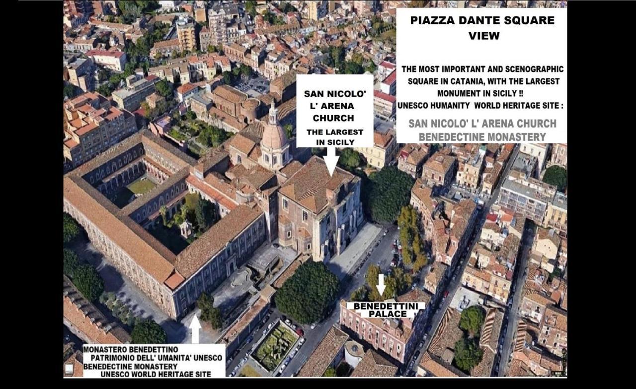Benedettini - Exclusive Apartments & Monastery View คาตาเนีย ภายนอก รูปภาพ