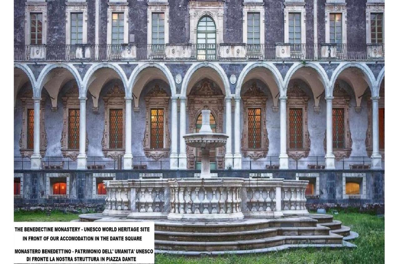 Benedettini - Exclusive Apartments & Monastery View คาตาเนีย ภายนอก รูปภาพ